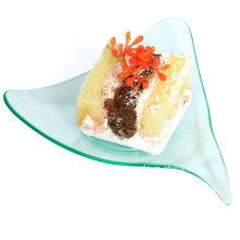 PP/PS Plastic Disk Disposable Saucer Stingray Tasting Plate